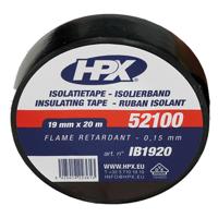 HPX PVC isolatietape VDE - zwart - 19mm x 20m - thumbnail