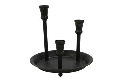 Countryfield kandelaar jeno H 25 cm zwart