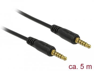 DeLOCK Stereo Jack 3,5 mm 5-Pin (male) > 3,5 mm 5-Pin (male) kabel