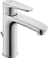 Duravit B.1 Eéngreepswastafelmengkraan M 17 cm Chroom met Waste - thumbnail
