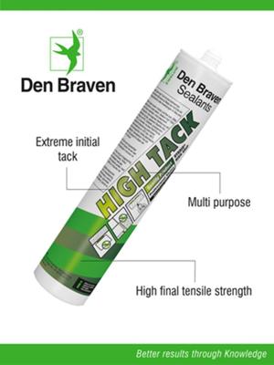 Den Braven Zwaluw High Tack 290Ml Zwart - 11258200 Den Braven Zwaluw High Tack 290Ml Zwart - 11258200