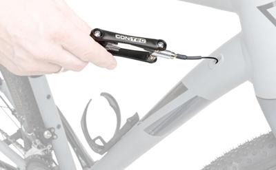 CONTEC gereedschap voor kabelgeleiding "tfm-cable guy" ct instal. tool tfm-cable guy black/silver