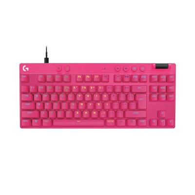 Logitech G Pro X TKL Rapid toetsenbord Roze - Analog Magnetic