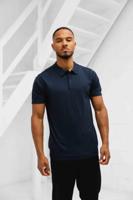 Pure Path Essential Knitwear Polo Heren Donkerblauw - Maat XL - Kleur: Donkerblauw | Soccerfanshop - thumbnail