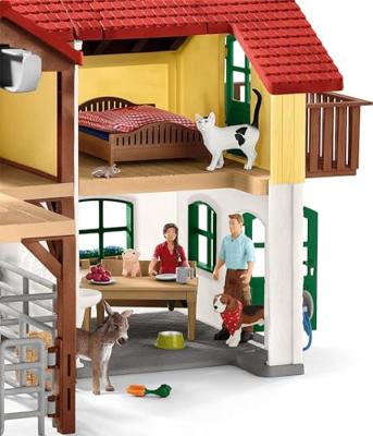 Schleich farm world boerderij met stal en dieren