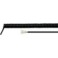 HELU 86482 Spiraalkabel H07BQ-F 1000 mm / 4000 mm 3 G 2.50 mm² Zwart 1 stuk(s) - thumbnail