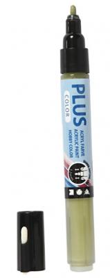 Plus Color marker, l: 14,5 cm, lijndikte 1-2 mm, eucalyptus, 5,5 ml, 1 stuk Plus Color marker, l: 14,5 cm, lijndikte 1-2 mm, eucalyptus, 5,5 ml, 1 stuk