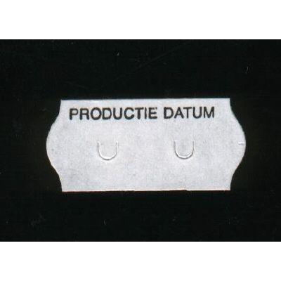 Etiket 2612 wit/zwart PRODUCTIEDATUM Etiket 2612 wit/zwart PRODUCTIEDATUM