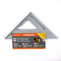 Enzo Swanson 25 cm metrische speed square w/bl - eu202 - thumbnail