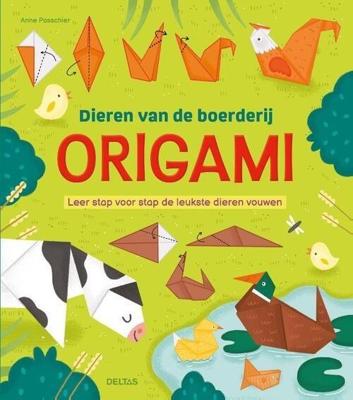 Deltas Origami dieren van de boerderij
