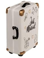 Spaarpot koffer &apos;Just Married&apos; - thumbnail