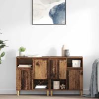 Dressoirs 2 pcs Oud Hout 60 x 35 x 70 cm Bewerkt hout - thumbnail