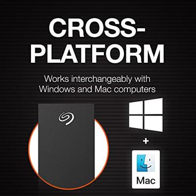 Seagate One Touch 20 TB Externe harde schijf USB-A 3.2 Gen 1, USB-C Zwart STLC20000400