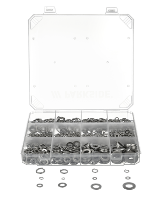 PARKSIDE Set ringen, krimpkousen of slangklemmen (Ringenassortiment)