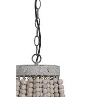 Light & Living Hanglamp 'Luna' 51cm, kleur oud wit - thumbnail