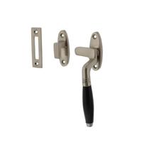 Intersteel Raamsluiting Ton rechts mat nikkel / ebbenhout - thumbnail