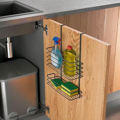 Metaltex Galileo Dubbele Hangmand 26x12x36 cm Mat Zwart/Metaal