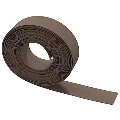 VidaXL Tuinrand 10 m 15 cm polyetheen bruin - thumbnail