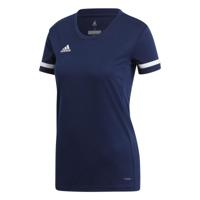 Adidas T19 Short Sleeve Tee Dames Marine - thumbnail