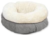 AFP Lambswool - Donut Bed Grijs - thumbnail