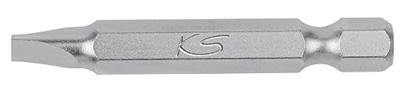 KS Tools 911.3320 Gleuf-bit 2.5 mm S2-staal Vernikkeld E 6.3 5 stuk(s)