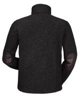 Tricot-fleecejack met hoog te sluiten rits Van Schöffel grijs - thumbnail