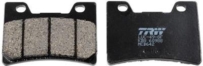 TRW remblokken "mcb 642 brake pad mcb 642 organic standard