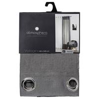 Gordijn Atmosphera VISOR TRANSPARENTE Vison Polyester (240 x 140 cm) - thumbnail