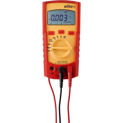 Wiha 45215 Multimeter Digitaal Grafisch display CAT III 1000 V, CAT IV 600 V