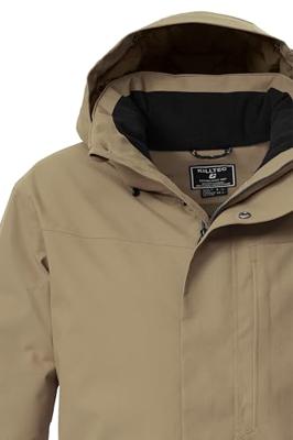 Killtec KOW 85 Parka Jas Heren Taupe M Killtec KOW 85 Parka Jas Heren Taupe M