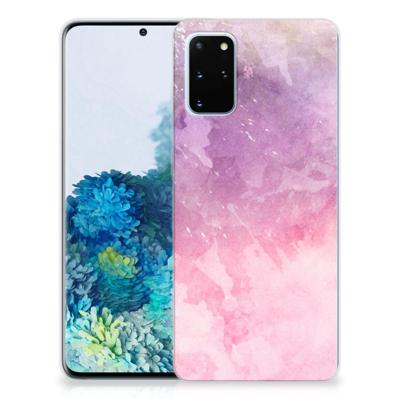 Smartphone hoesje Samsung Galaxy S20 Plus Pink Purple Paint