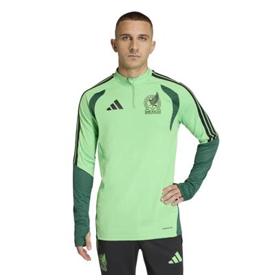adidas Mexico Trainingstrui 1/4-Zip 2026-2028 Groen adidas Mexico Trainingstrui 1/4-Zip 2026-2028 Groen