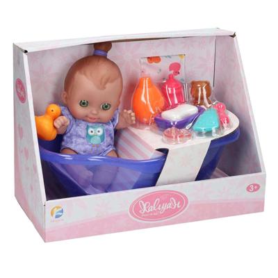 Poppenset met Ligbad