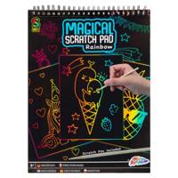 Grafix Magisch scratch blok a4 - thumbnail