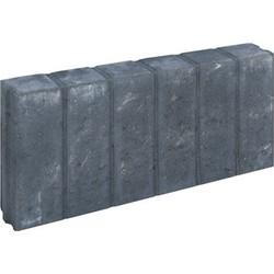 5 stuks! Blokjesband zwart 8x25x50 cm Gardenlux - Gardenlux
