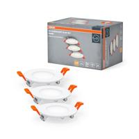 OSRAM HOMELIGHTING Downlight Slim Set 3 x 85mm 3000K 4099854445866 LED-buitenlamp (wand) 4.50 W Wit - thumbnail