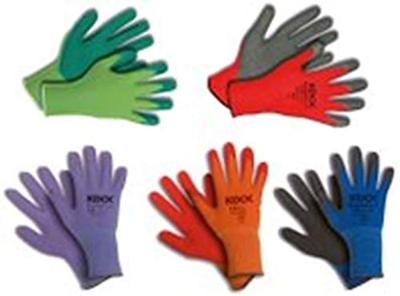 KIXX tuinhandschoen Rocking Red maat 9 - thumbnail