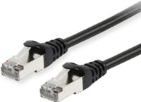 Equip 605594 RJ45 Netwerkkabel, patchkabel CAT 6 S/FTP 5.00 m Zwart Vergulde steekcontacten 1 stuk(s) - thumbnail