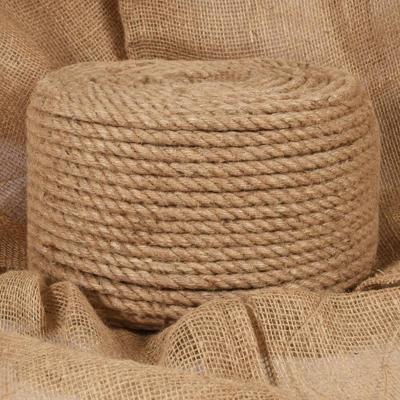 VidaXL Touw 50 m lang 10 mm dik jute