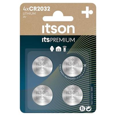itson Knoopcel CR2032 4 stuk(s) Lithium
