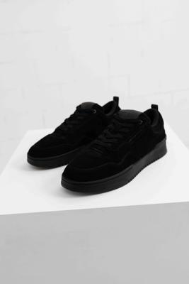 Off The Pitch Fullstop Suede Sneakers Heren Zwart - Maat 41 - Kleur: Zwart | Soccerfanshop Off The Pitch Fullstop Suede Sneakers Heren Zwart - Maat 41 - Kleur: Zwart | Soccerfanshop