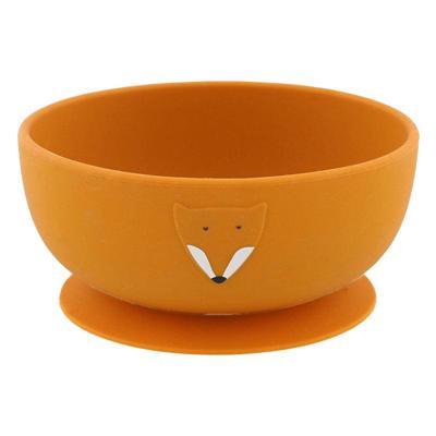 Trixie siliconen kom met zuignap - mr. fox