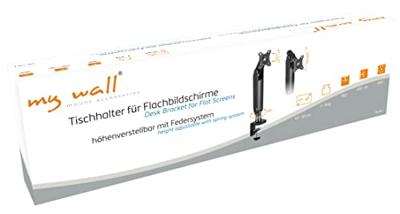 My Wall HL54L Monitorstandaard Zwart