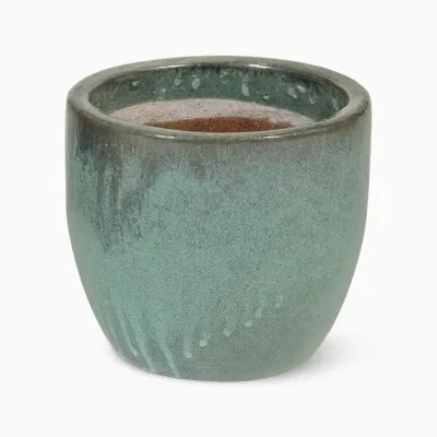 Mcollections Schotel Geglazuurd - Ø29 x H3 cm - Zwart