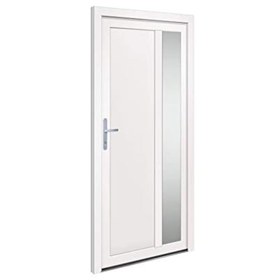 Voordeur 98x200 cm PVC wit - thumbnail
