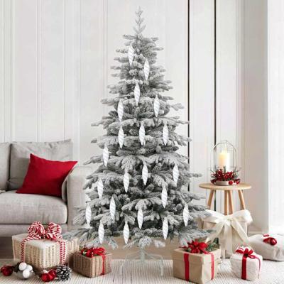 Kerstboomdecoratie 40 pcs Wit