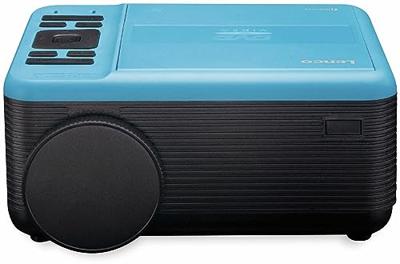 Lenco LPJ-500 - Bluetooth beamer - Mini Beamer - DVD speler - 2800 lumen - 30.000 uur levensduur - Full HD - Bluetooth 5.0-2 x HDMI - USB - SD - AV-in - VGA - blauw