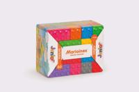 Marioinex Junior bouwstenen in baksteenlook, 60 stuks - thumbnail