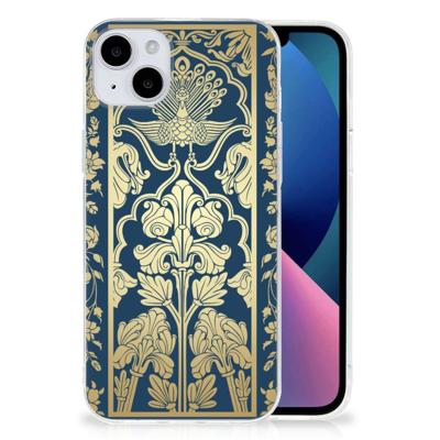 iPhone 15 Plus | TPU Case | Beige Flowers