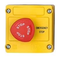 BACO LBX130008 Noodstopknop In behuizing 240 V/AC 2.5 A 1x NC IP66 1 stuk(s) - thumbnail
